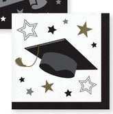Grad Glamor  Beverage Napkin 16 per package
